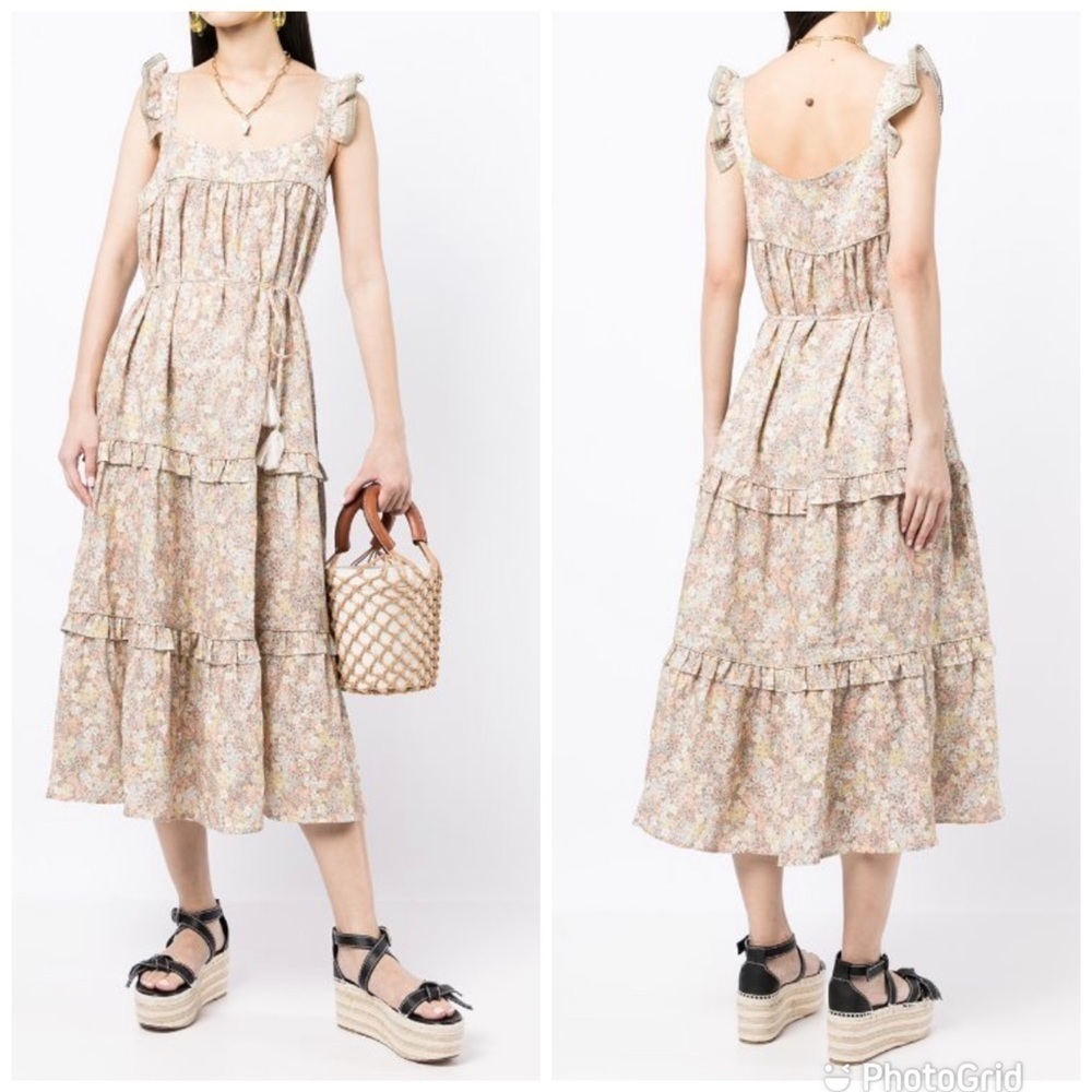 We Are Kindred Madeleine floral swing dress